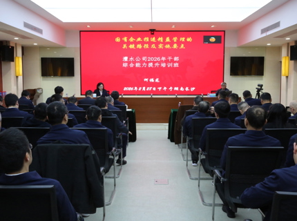 尊龙凯时人生就是搏公司进杏装国有企业精益治理的关键蹊径及执行重点”专题培训